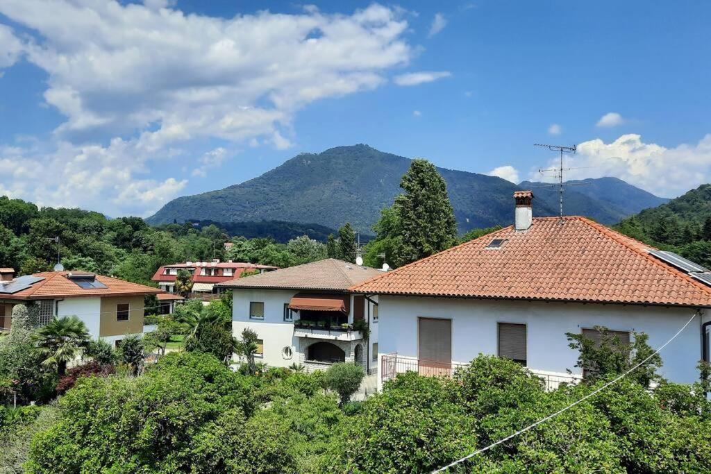 Lago Maggiore, Leggiuno, Ampio Appartamento Eksteriør billede